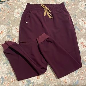 Lightly worn Figs women's Deep Purple Zamora Highwaist joggers - S / Deep Purple